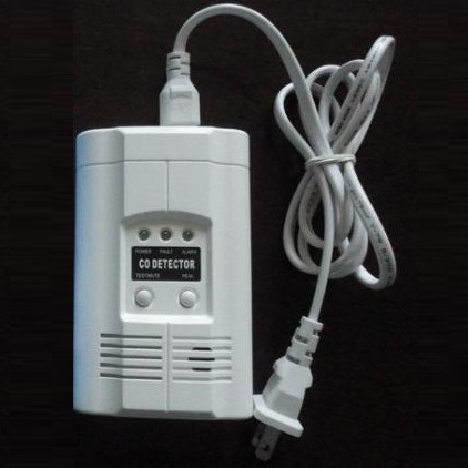 (image for) co detector carbon monoxide alarm ac or dc power nc no output